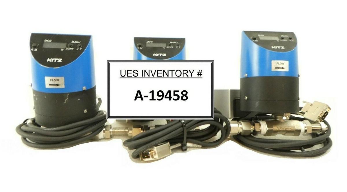 Used KITZ SCT RDS124-2 Electric Actuator Valve KELMO Lot of 3 TEL Trias Working Spare