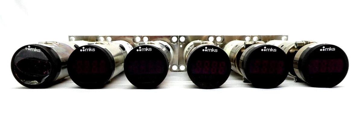 Used MKS Instruments 872B13TME2MT1 Baratron Pressure Transducer Lot of 6 Working