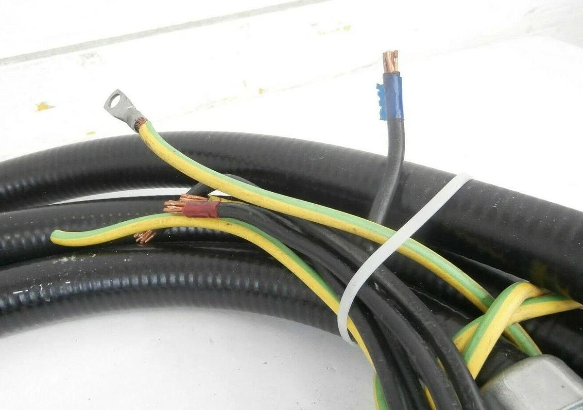 Used Veeco System Communication Cable Set of 7 Microetch 1201 Ion Beam Etch Working