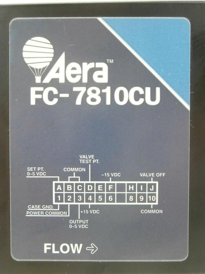 Used Aera FC-7810CU Mass Flow Controller MFC 500 SCCM HCL Working Spare