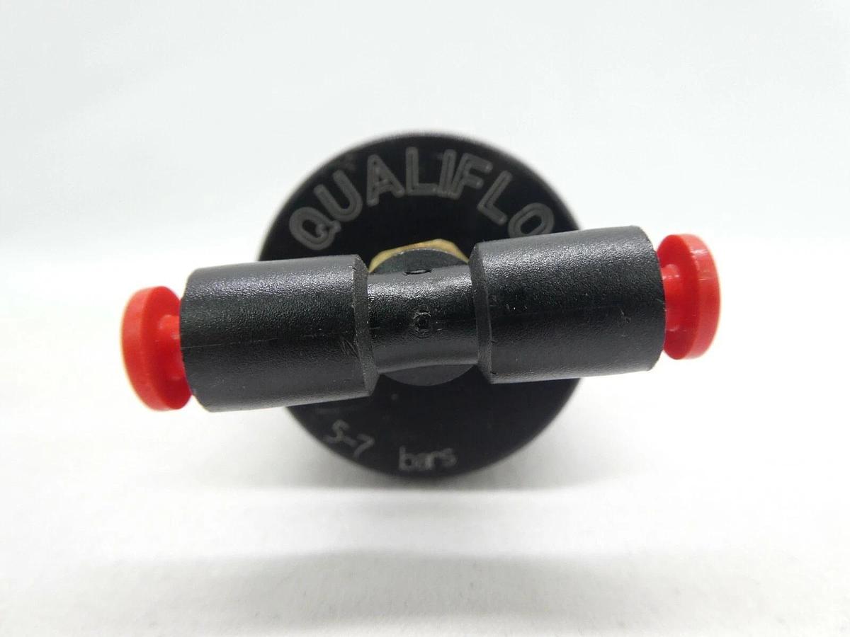 Used Qualiflow 2x10-9atm.cm3/Sec 2-Way Pneumatic Valve Female/Female Lot of 5 Working