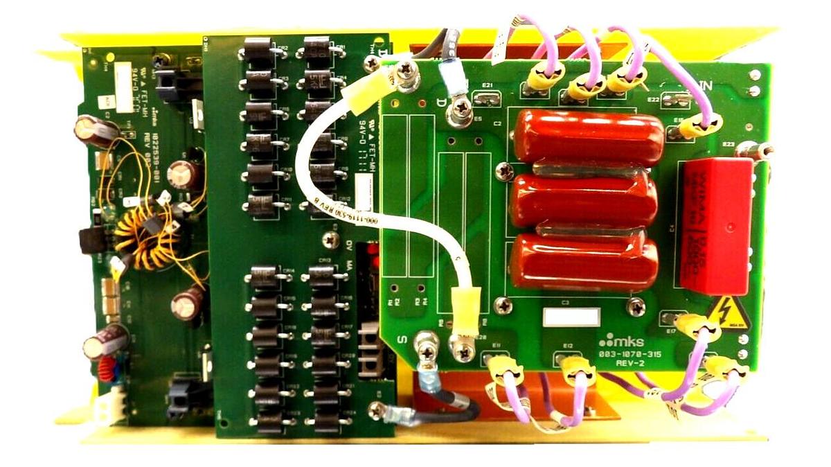 Used MKS Instruments 003-1070-315 Power Supply PCB Optima RPG Series RPG-100 Working