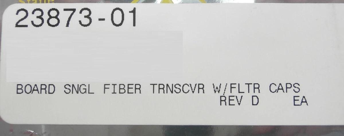 Refurbished Semitool 23873-01 Single Fiber Transceiver Board PCB TX/RX LT502 Refurbished