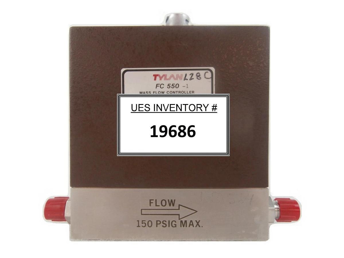 Used Tylan FC 550-1 Mass Flow Controller MFC 300 SCCM H2 FC Series Working Surplus