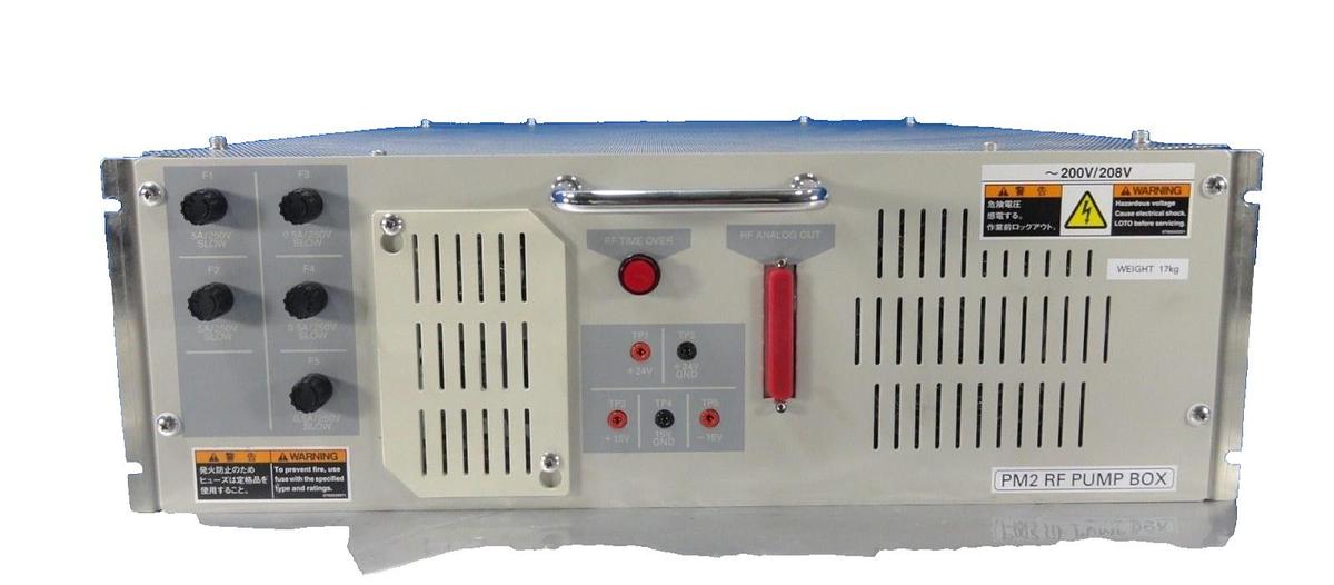 Used TEL Tokyo Electron TDB113-1 / I01 RF Pump Box ACE450F Used Working