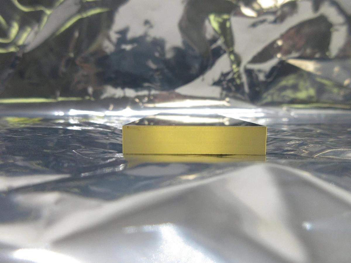 Used Nikon 4G746-061-1 Wafer Stage Fiducial Plate NSR System Used Working