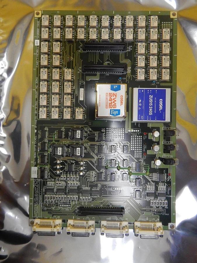 Used TEL Tokyo Electron 3D81-000045-V2 Processor PCB TYB62H-1/OPF2 T-3044SS Used