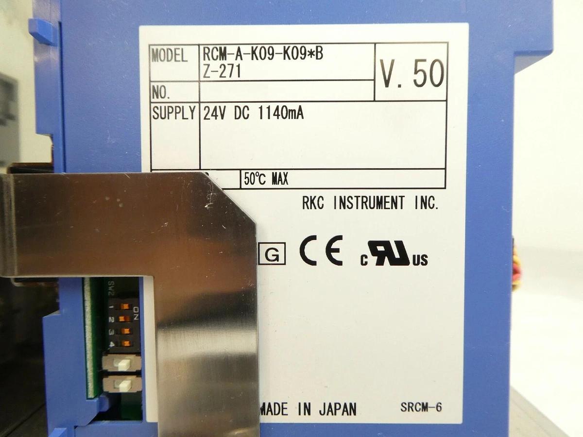 Used RKC Instruments 2L80-001398-11 Temperature Controller RCB-1103-A-4 TEL Working