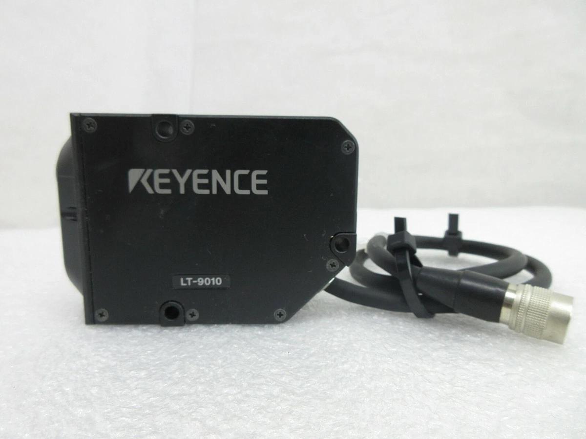 Used Keyence LT-5959 High-Accuracy Laser Confocal Displacement Meter Set Working