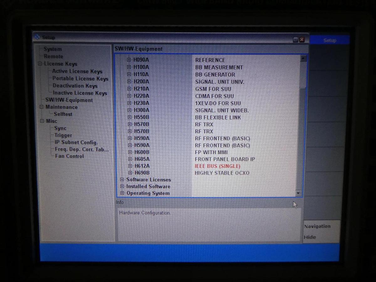 Used Rohde & Schwarz 1201.0002K50 Wideband Radio Comm Tester CMW 500 V 3.7 Non-Signal