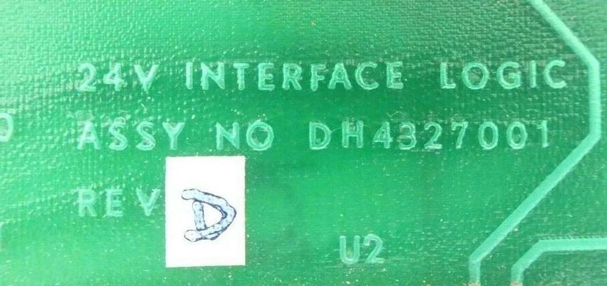 Used Varian Semiconductor VSEA DH4327001 24V Interface Logic PCB Card Rev. D Working
