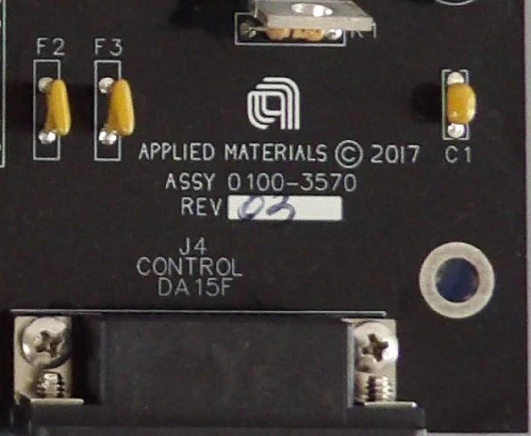 Used AMAT Applied Materials 0100-3570 Upper Logic Aeris Controller MK2 PCB Working
