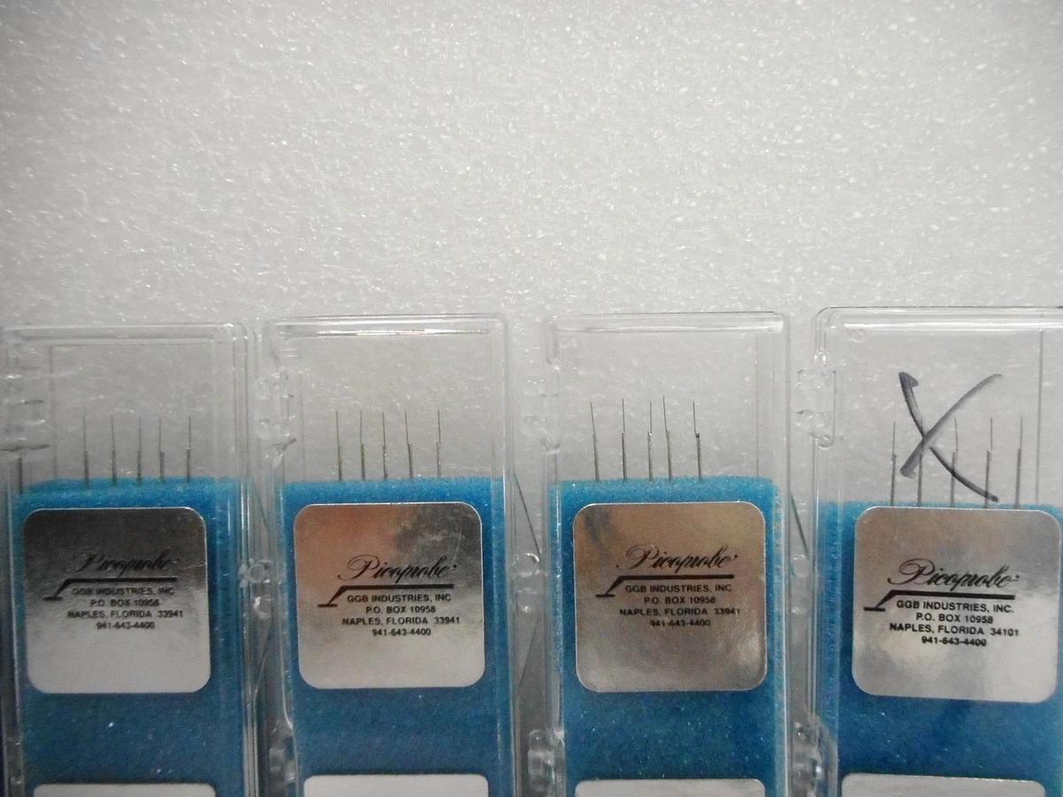 Used GGB Industries T-4 Tungsten Probe Tip Picoprobe Reseller Lot of 69 As-Is