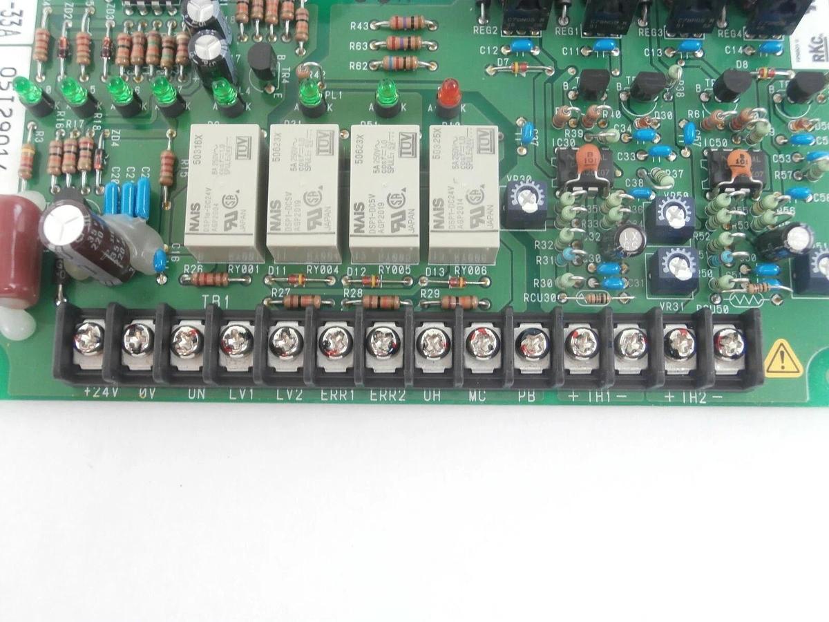 Used RKC Instrument DSX-BOL-11-33A Temperature Controller PCB DSX-BOL 753-Y1 Working