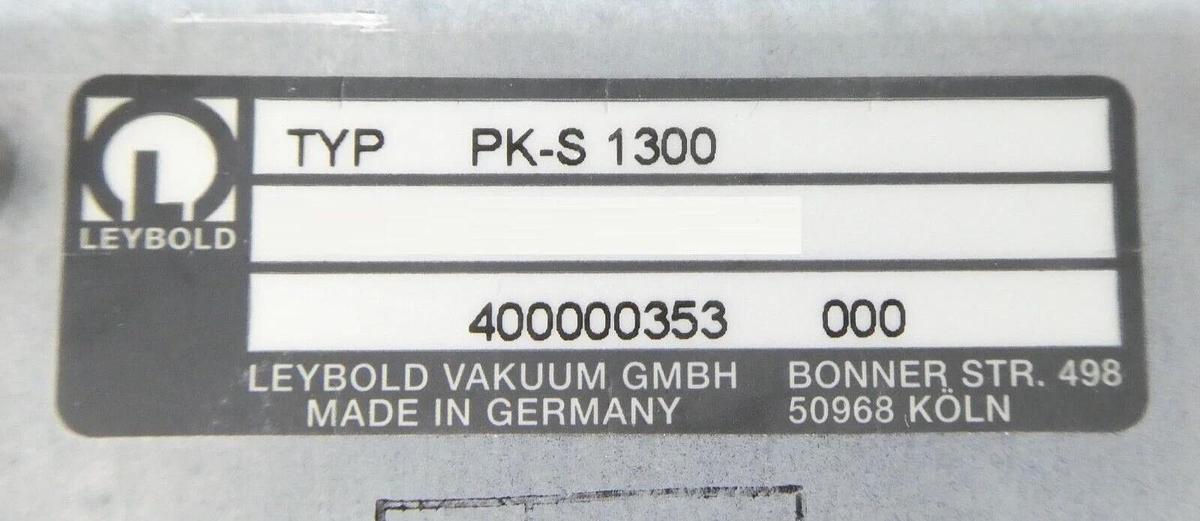 Refurbished TURBOVAC MAG W 1300 C Leybold 400110V0023 Turbomolecular Pump Turbo Refurbished