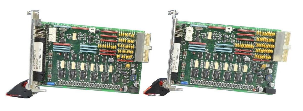 Used DIP 15049105 DeviceNet I/O PCB Card CDN491 AMAT 0190-02506 Lot of 2 Working