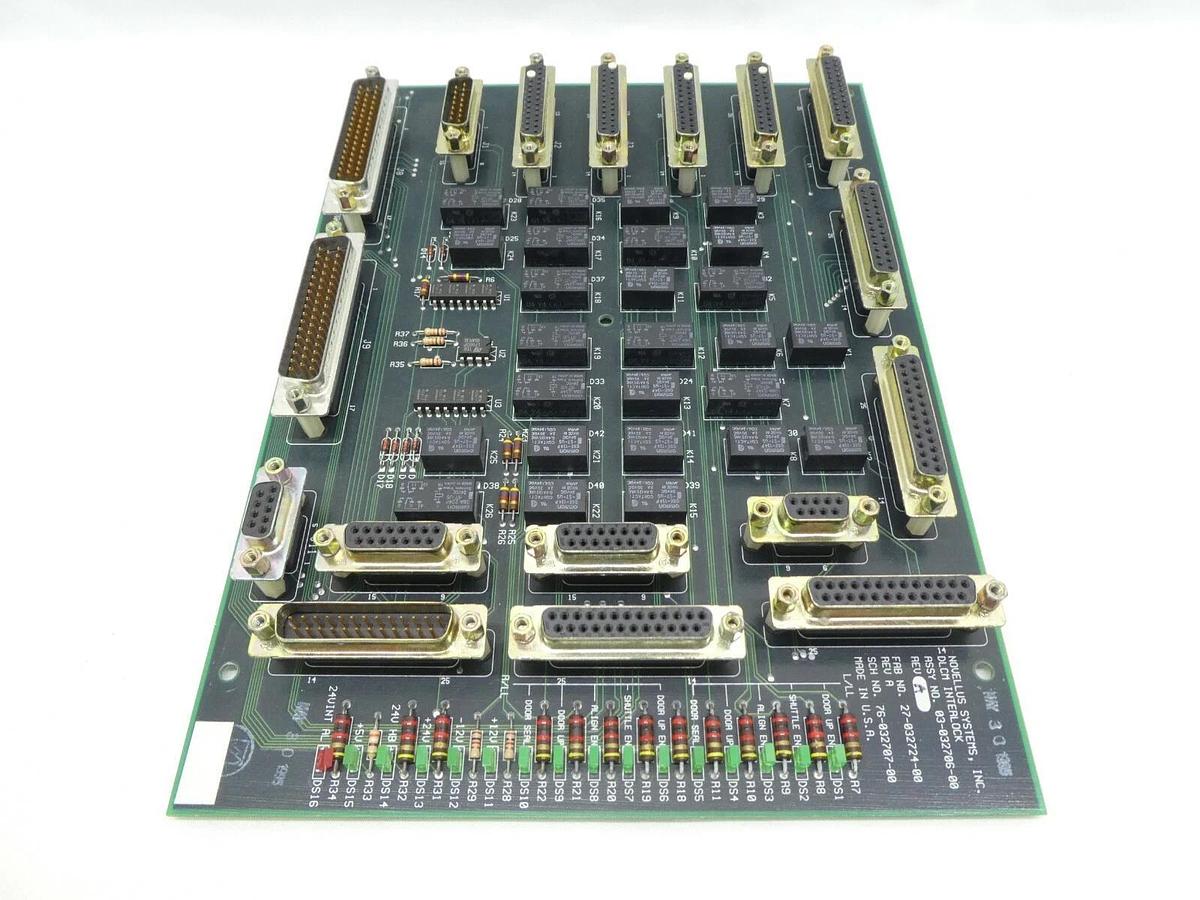 Novellus Systems 03-032706-00 DLCM Interlock PCB Rev. A New Surplus