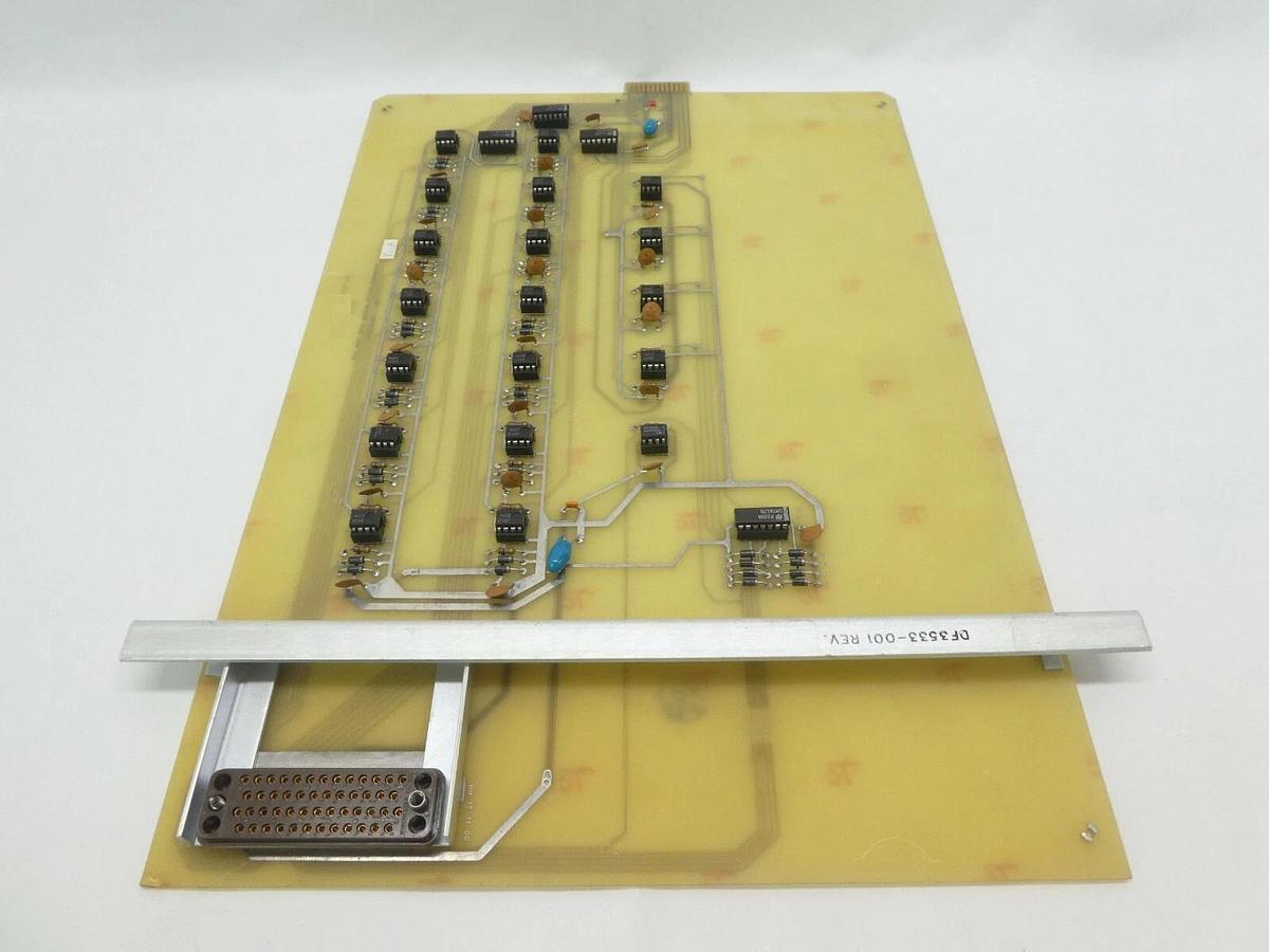 Used Varian Semiconductor VSEA E-F8340001 Data Logger Optical Isolation PCB Rev. A
