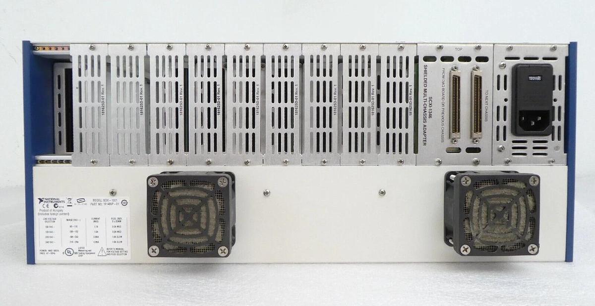 Used National Instruments SCXI-1001 Controller SCXI-1124 SCXI-1162HV SCXI-1163R Spare
