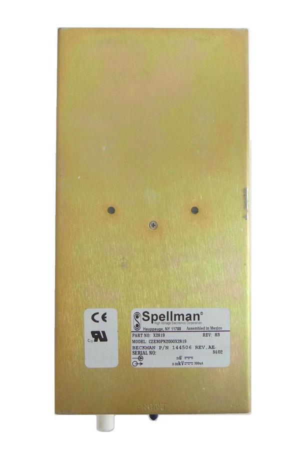 Used Spellman X2819 High Voltage Power Supply CZE30PN2000X2819 AB Sciex Working