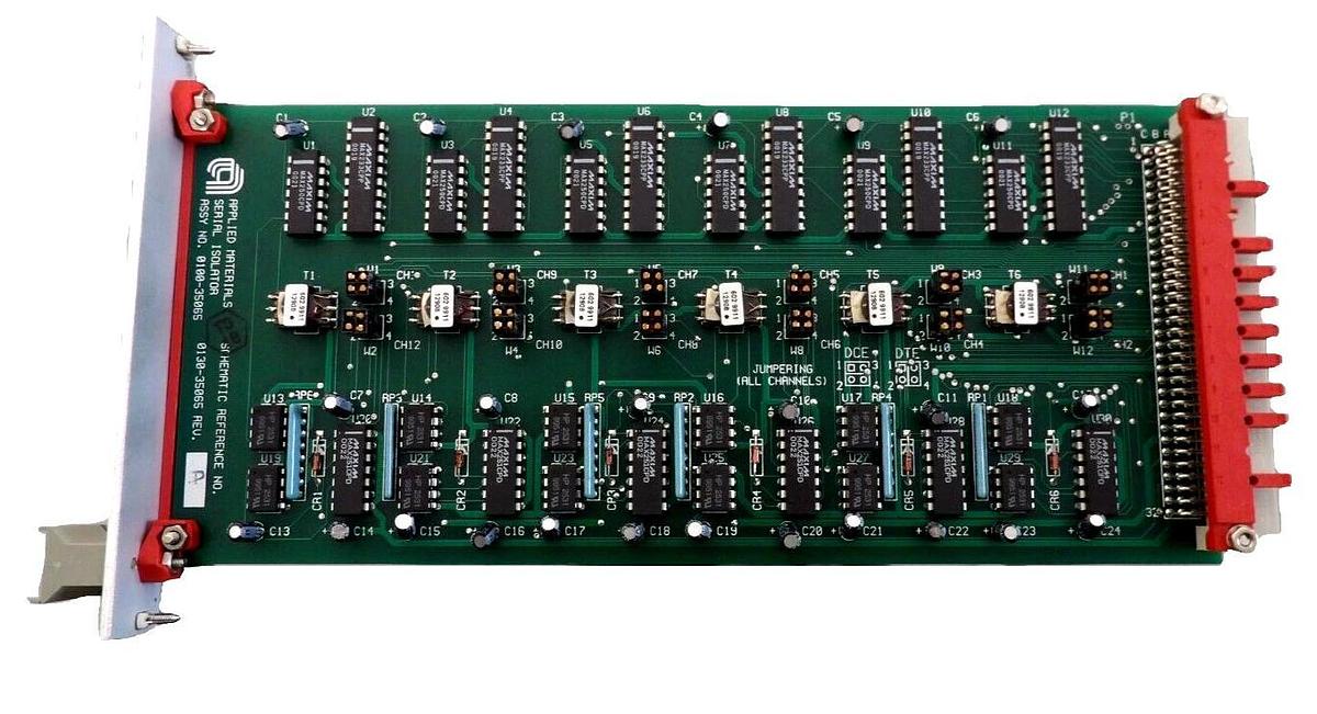 Used AMAT Applied Materials 0130-35065 Serial Isolator PCB Working Surplus