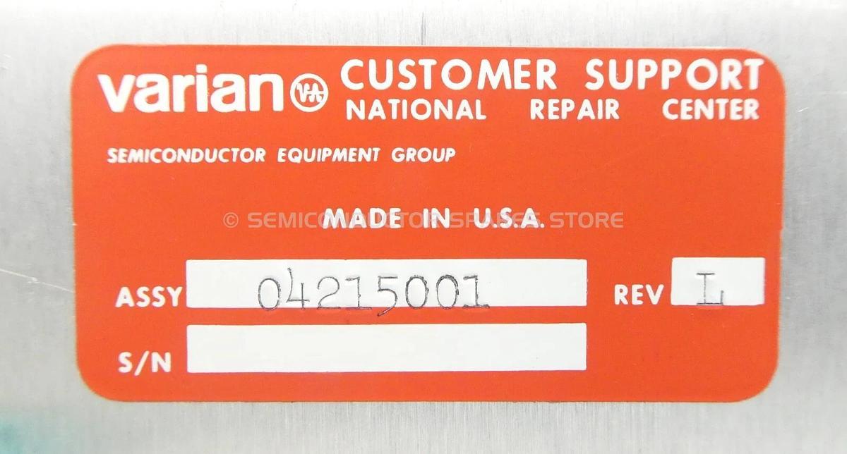 Used Varian Semiconductor Equipment 04215001 TC Gauge Controller VSEA Working Surplus