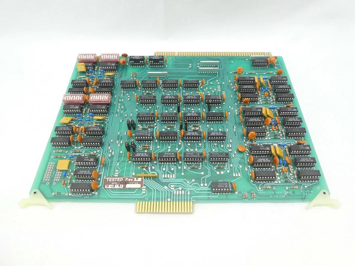 Used Varian Semiconductor VSEA D-F3513002 Logic 1 PCB Card Rev. K Working Surplus