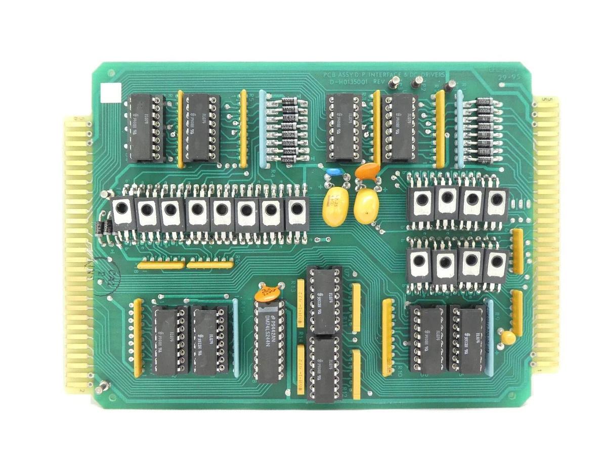 Used Varian Semiconductor VSEA D-H0135001 D.P. Interface & DC Drivers PCB H0135001