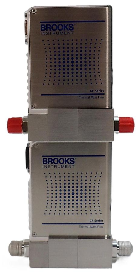 Brooks Instrument GF100C-105747 Mass Flow Controller MFC Reseller Lot of 2 New