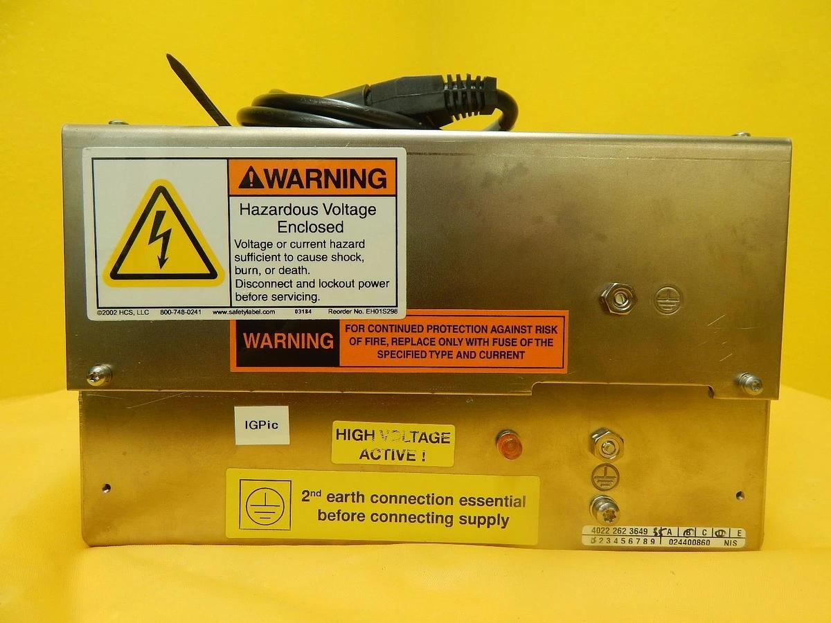 Used FEI Company 4022 262 3649 IGPic Module CLM-3D 200mm CLM DualBeam Used Working