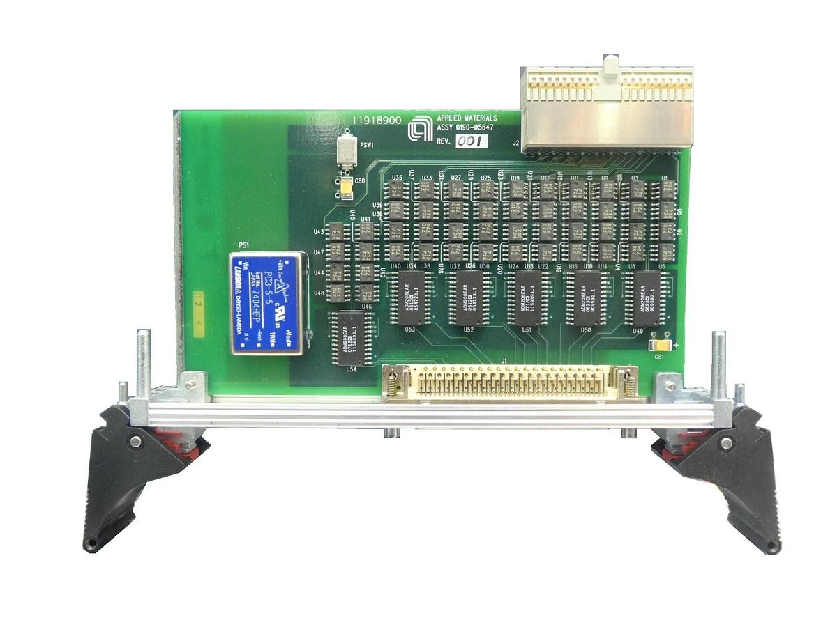 Used AMAT Applied Materials 0190-05647 Serial Module PCB Card Working Surplus