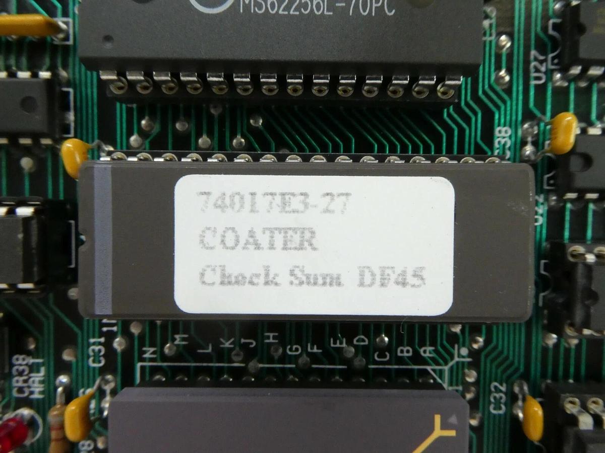 Used SVG Silcion Valley Group 99-80266-01 Coater Station CPU PCB Card Rev. L Working