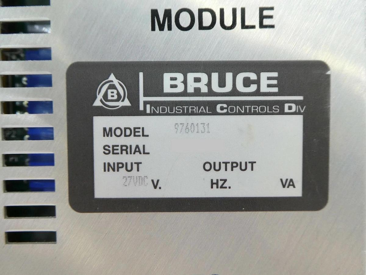 Used Bruce Technologies 9760131 Output Module PCB Assembly BTU 3161111 3161081 As-Is