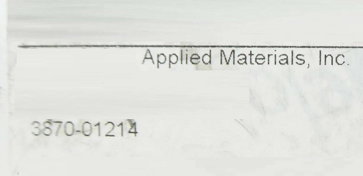 Used Swagelok SS-4BK-1C Bellows Valve AMAT Applied Materials 3870-01214 New Surplus