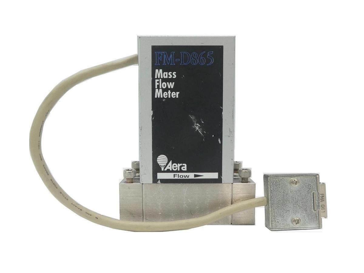 Used Aera TC FM-D865Y-BF Mass Flow Meter MFC FM-D865 200 SCCM SiH2Cl2 Working Spare
