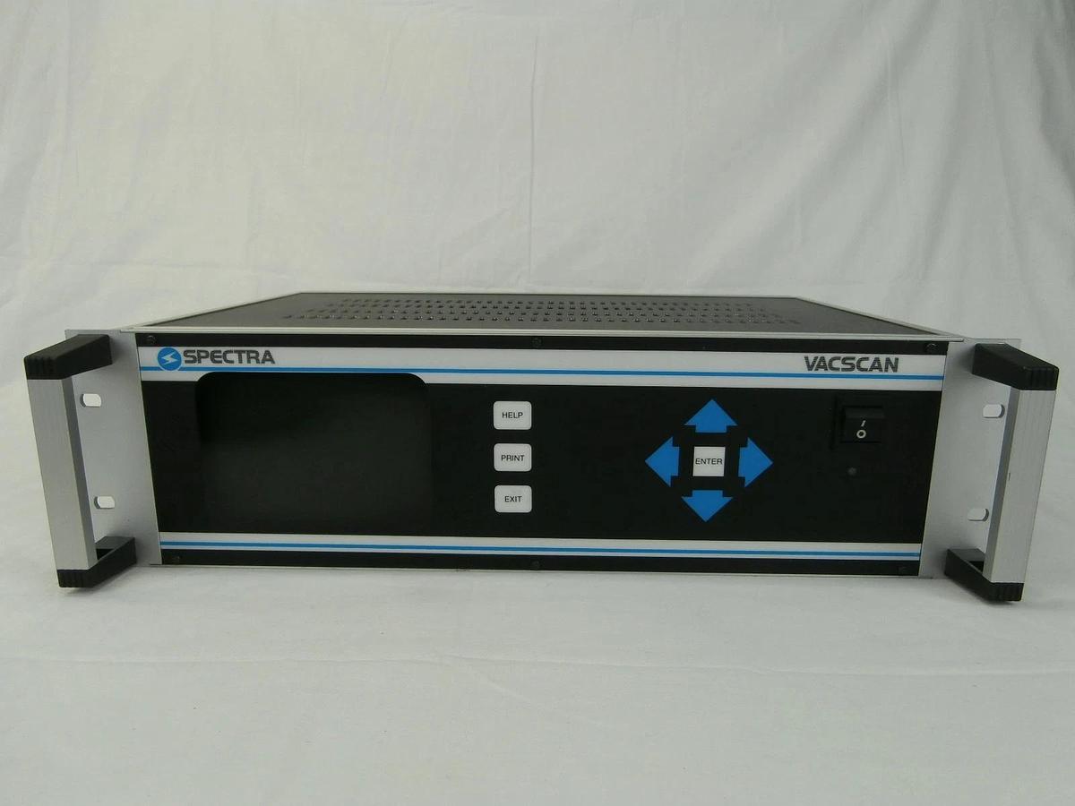 Used Leda-Mass Spectra Vacscan 100 Residual Gas Analyzer RGA Nordiko 9550 Working