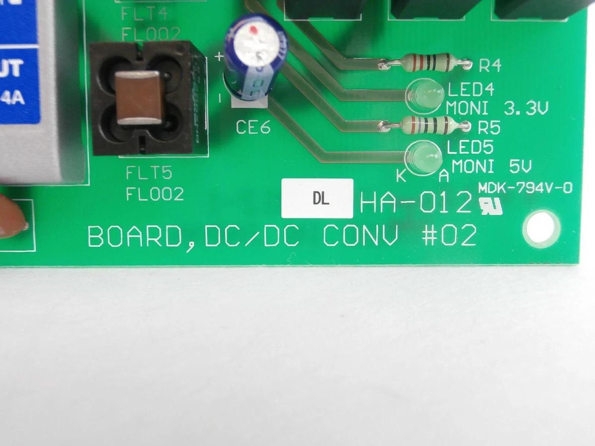 Used TEL Tokyo Electron HA-012 DC/DC Board PCB COV #02 PHA-012-1 Lithius Working
