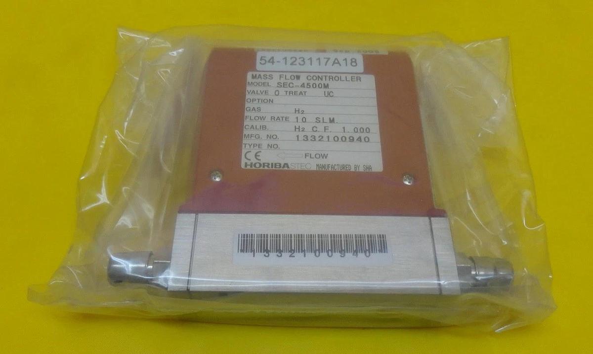 Used STEC SEC-4500M Mass Flow Controller MFC 54-123117A18 SEC-4500 10 SLM H2 New