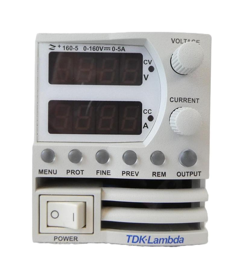 Used TDK-Lambda Z160-5/CS Programmable DC Power Supply 0-160V 0-5A Working Surplus