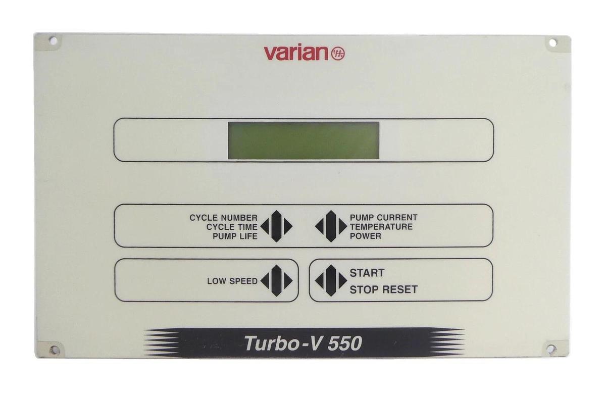 Used Turbo-V 550 Varian EX9699444S016 Turbomolecular Pump Controller Working Surplus