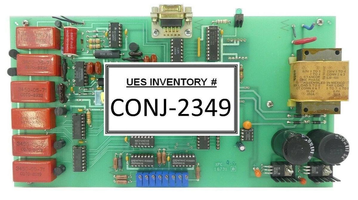 Used Varian Semiconductor Equipment VSEA 16731 XPC PCB Card Rev. B Working Surplus