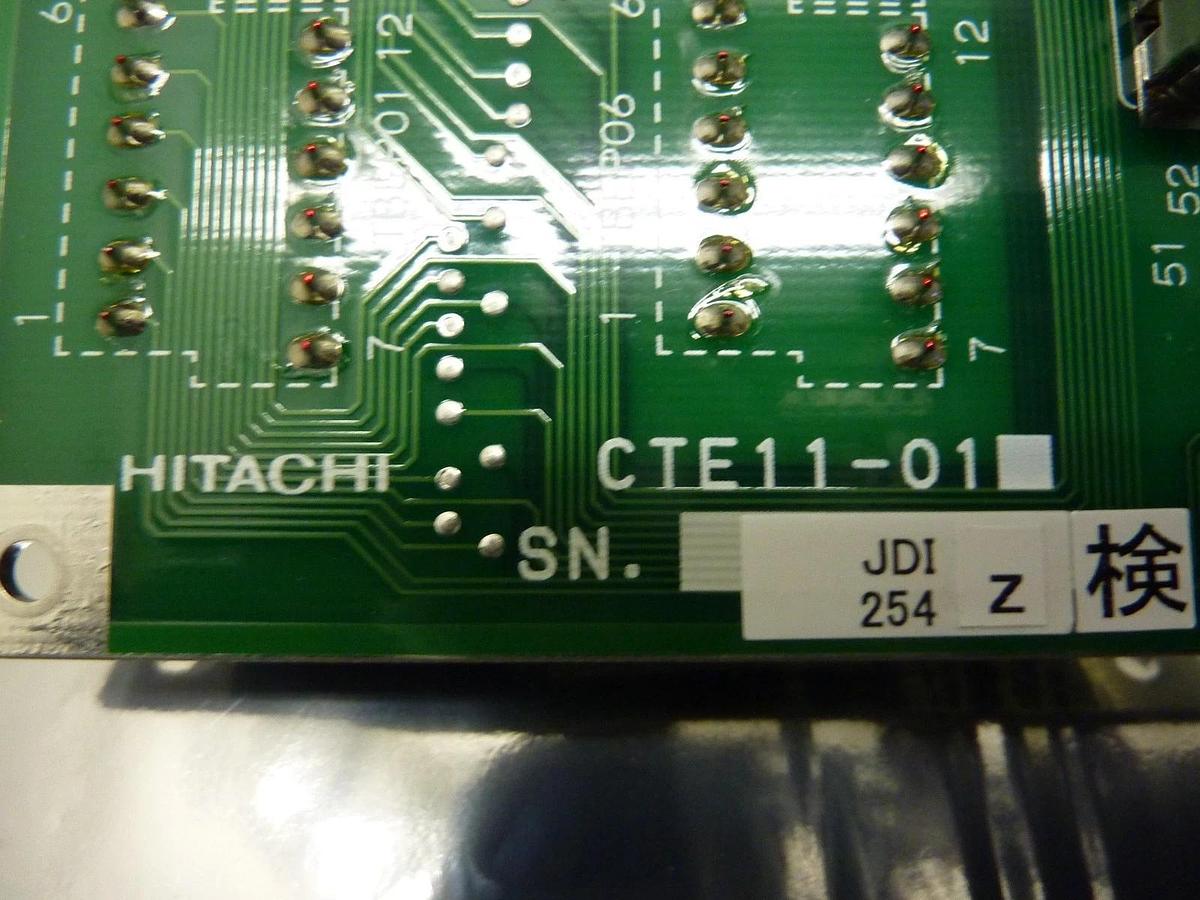 Used Hitachi CTE11-01 Interconnect Board PCB M-712E Shallow Trench Etcher System Used