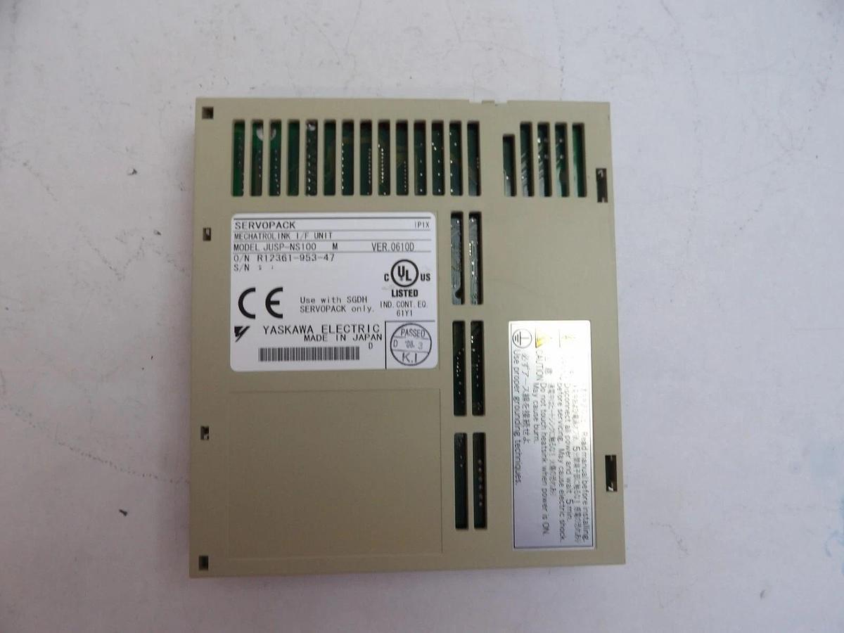 Used Yaskawa Electric JASP-NS100 Servo Drive PCB Assembly SERVOPACK Working Surplus