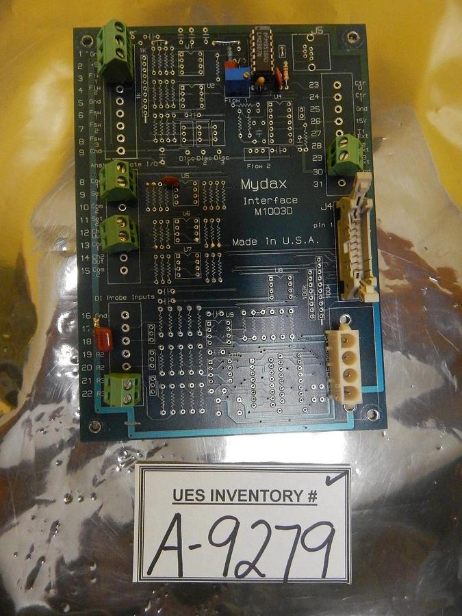 Used Mydax M1003D I/O Interface Board PCB Chiller 1M9W-T Used Working