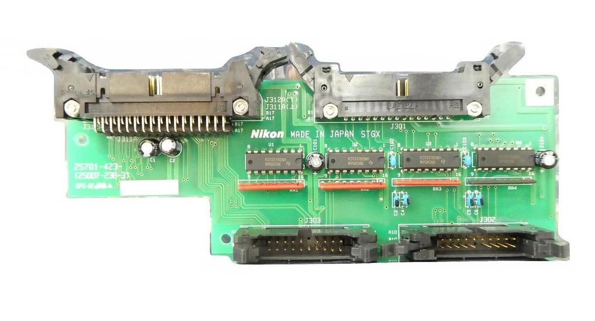 Used Nikon 2S701-423 Interface Connector PCB STGX 2S007-238-3 NRM-3100 Working