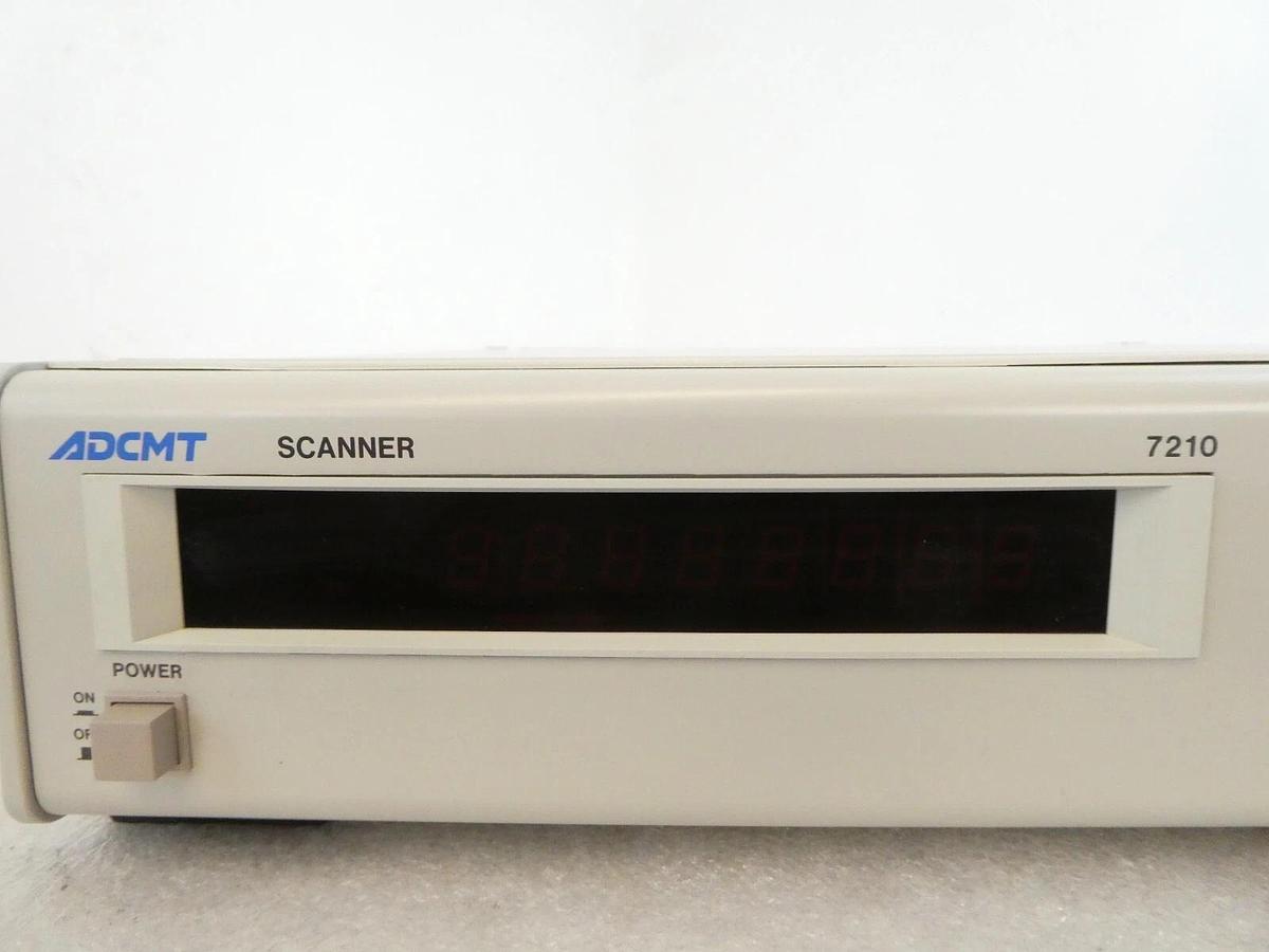 Used ADC Corporation ADCMT 7210 Scanner Module Assembly 72109A Series Working Surplus
