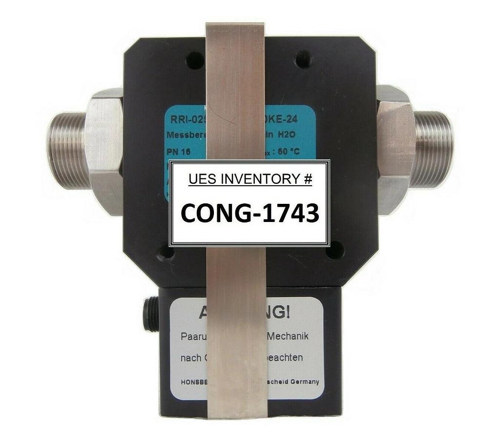 ASM 830036628 Flow Meter Kit Honsberg RRI-025AKP080V10KE-24 ESA1-RR.25IS-8 New