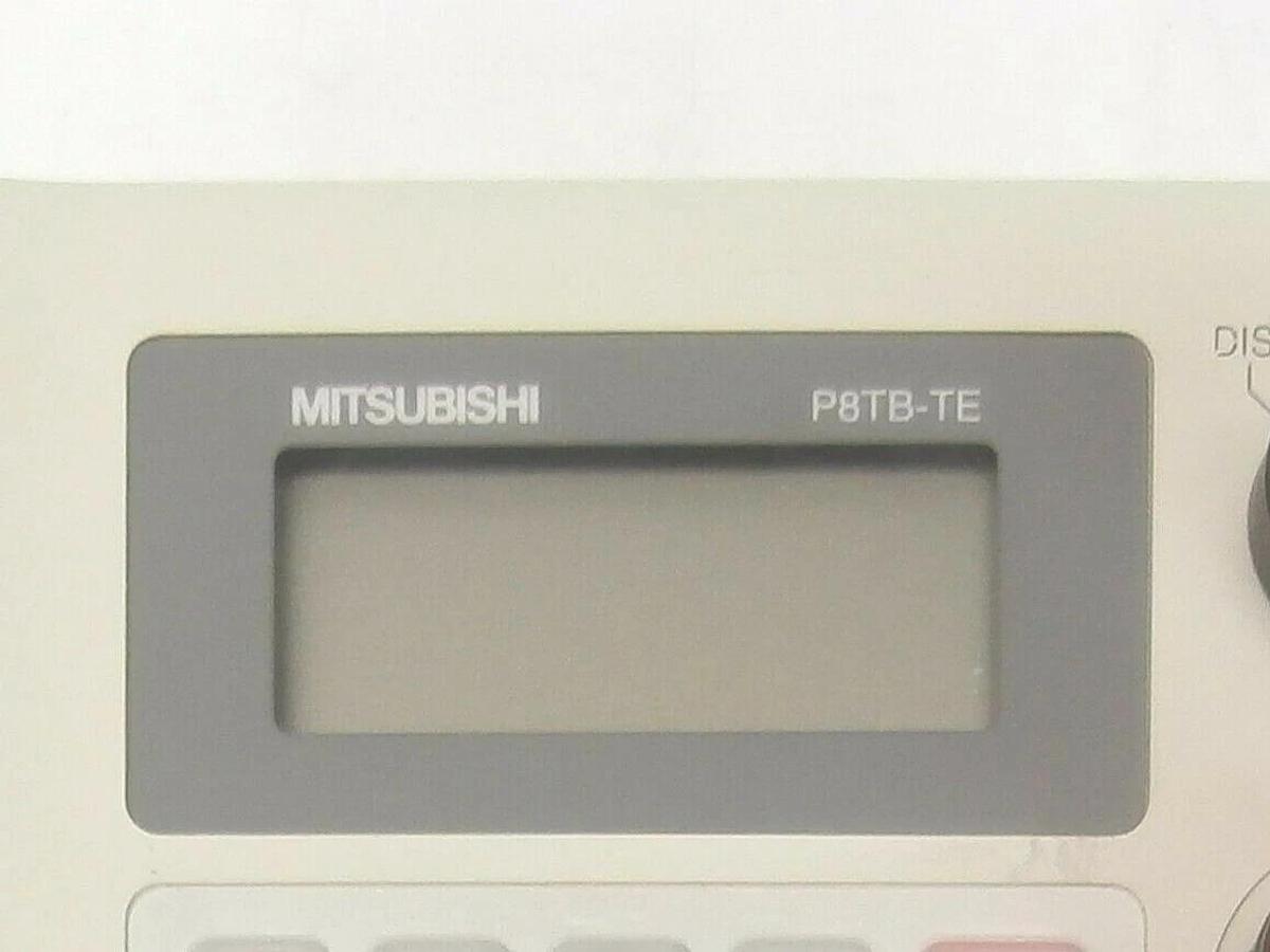 Used Mitsubishi P8TB-TE Industrial Robot Teaching Pendant BKO-FA0517H01 Working
