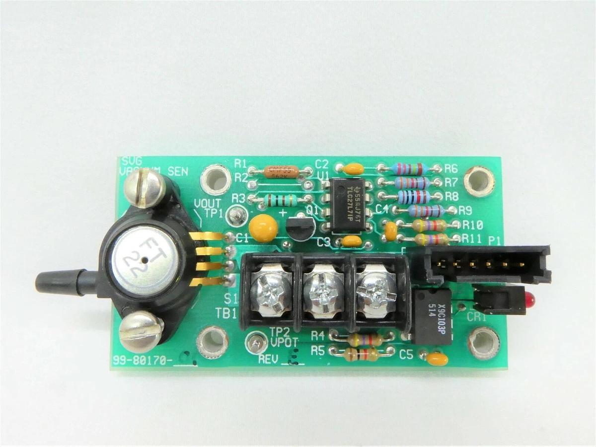 Used SVG Silicon Valley Group 99-80170-01 Vacuum Sensor PCB Rev. E 90S Working