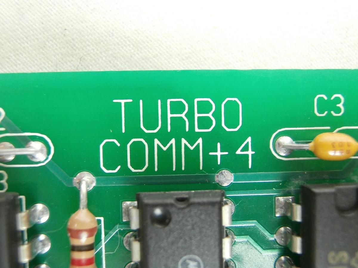Used Plasma-Therm 3400 TURBO COMM+4 Board PCB Card Clusterlock 7000 Working Spare